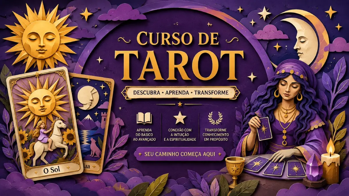 Curso de Tarot: Como Aprender a Ler Cartas do Zero