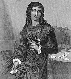 Retrato da Srta. Lenormand da Corte de Napole&atilde;o.
